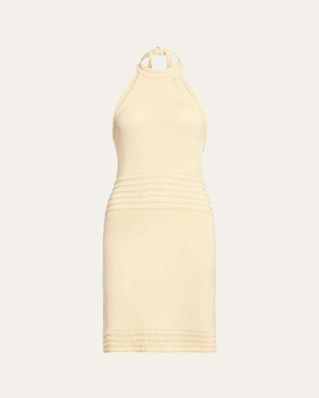 Joelle Crochet Mini Dress